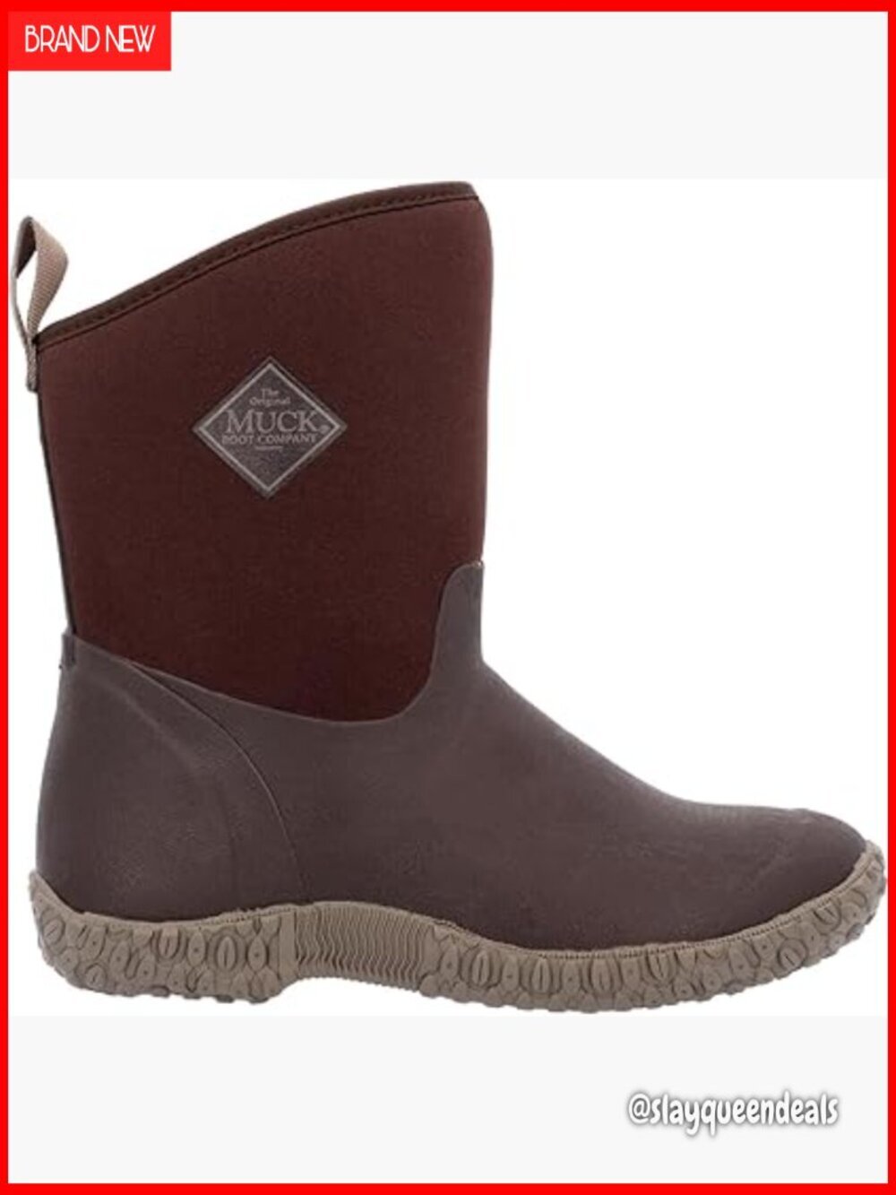 Waterproof Neoprene Ankle Boots, Pull-On Work Boots, All-Season Comfort